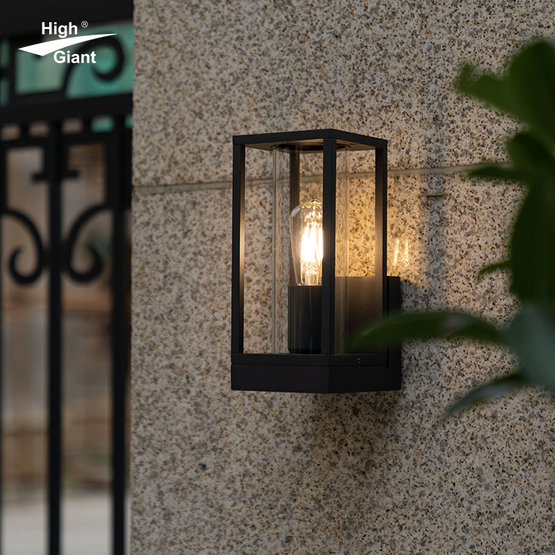 Square aluminum outdoor wall Light 5931