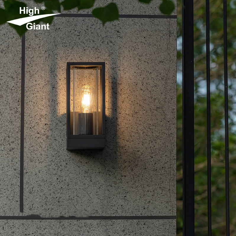 Square aluminum outdoor wall Light 5931