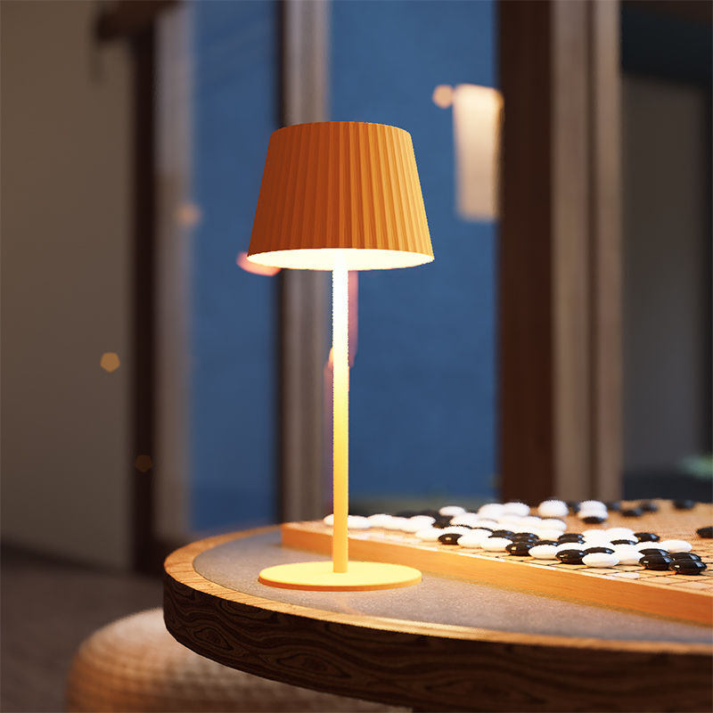 Aluminum IP54 touch table lamp 7051