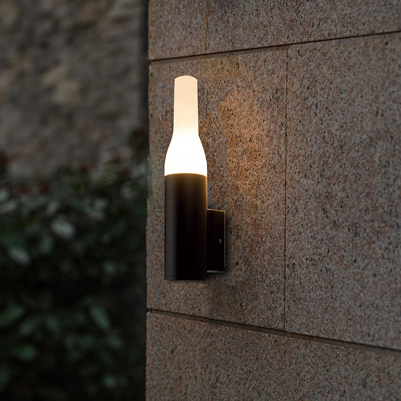 Strange wine bottle shaped LED wall light 5901