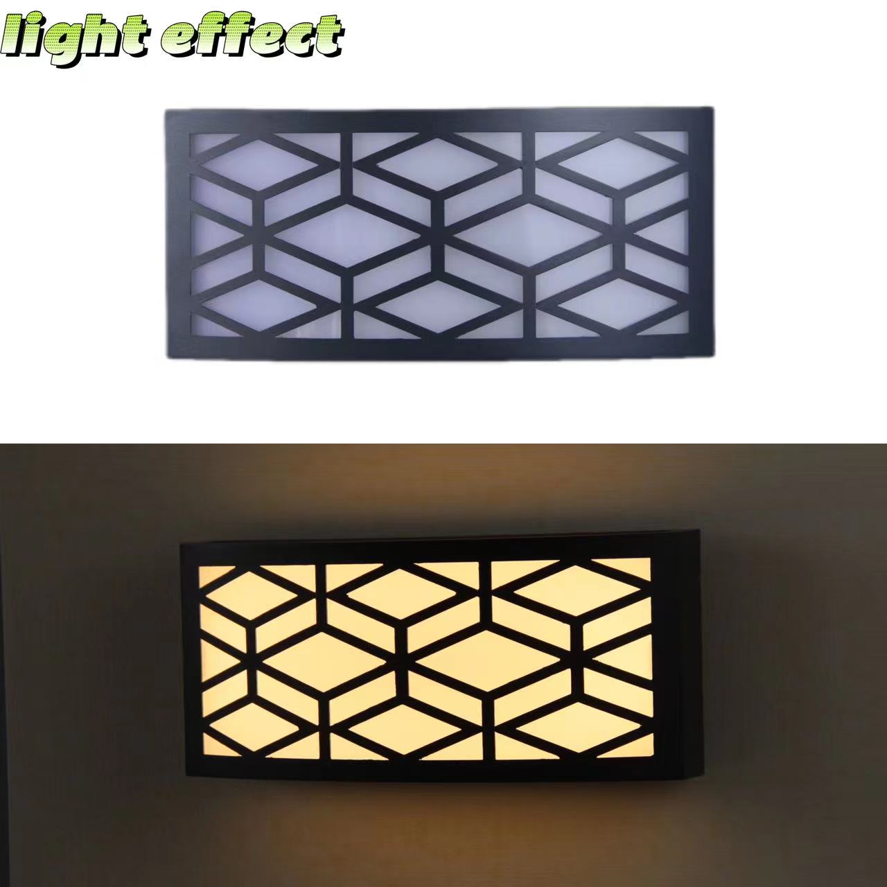 PC cover arc arch simple LED wall light 5851