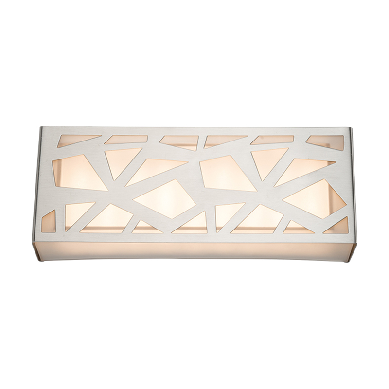 Irregular hollow outdoor square wall light 6001